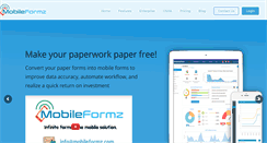 Desktop Screenshot of mobileformz.com